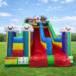 HJ64 Castel alunecător cu ursuleți de pluș