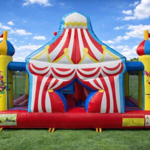 HJ105 Circus Slide, obstacle bouncy castle
