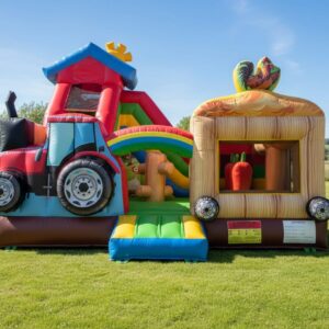 HJ67 Farm slide, obstacle course