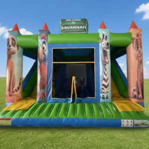 HJ45 Savanna double slide, obstacle course