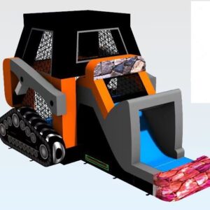 Loading machine with slide air cushion