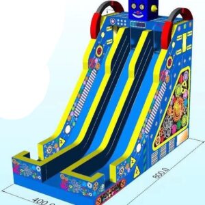 Robot alunecare castel gonflabil