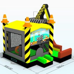 Crane slide, obstacle course