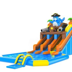 Rustic apă alunecare castel