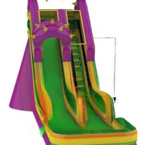 Plant water slide bouncy castle