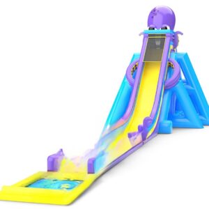 Giant octopus water slide bouncy castle