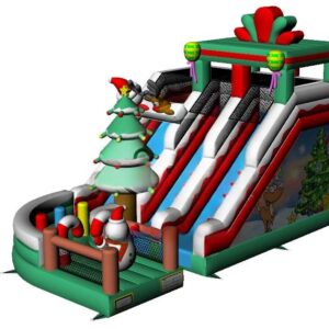 Castel gonflabil de Crăciun