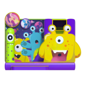 Extraterrestrial slide bouncy castle