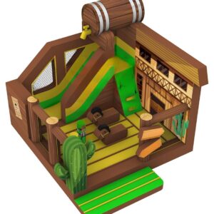 Westend slide, obstacle course