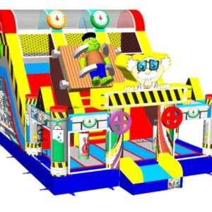 Laboratory double slide, obstacle course