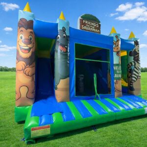 HJ95 Savanna II double slide, obstacle course