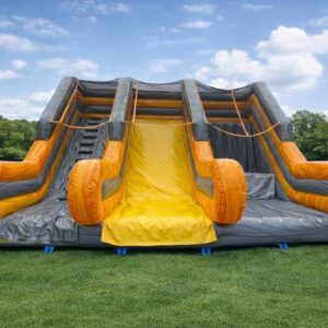 HJ122 Turn de sărituri cu bază extremă și tobogan uriaș