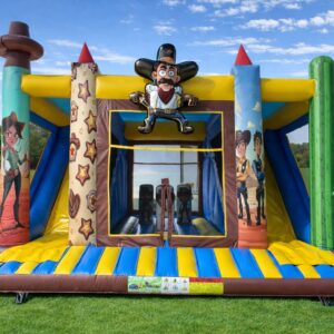 HJ20 Cowboy duplacsúszdás, akadályos légvár