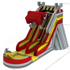 HR145 Robot dínó vizes csúszdás légvár