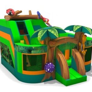 HR32 Papagályos csúszdás, akadályos légvár